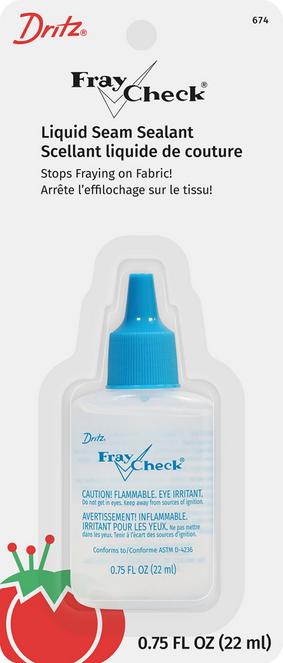 Fray Check - Liquid Seam Sealant, Dritz 674, Fabric Sealer