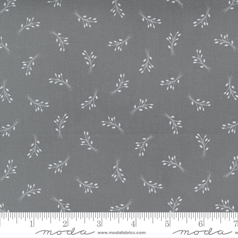 Beautiful Day Charm Pack OOP, Moda 29130PP, 5" Precut Red Pink Green Gray Floral Fabric Squares, Corey Yoder