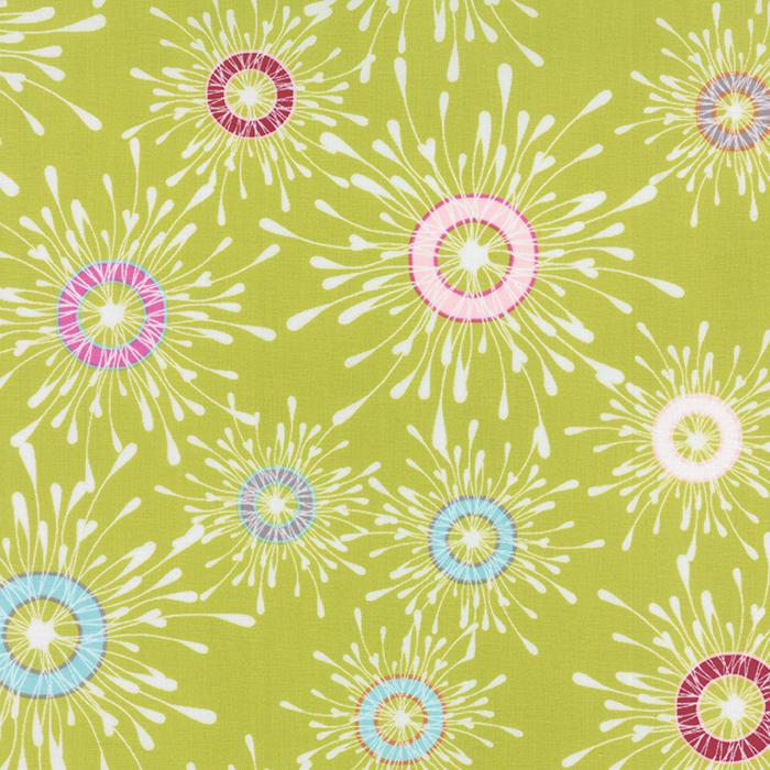 Flow Charm Pack OOP, Moda 1590PP, 5" Precut Modern Contemporary Pink Green Gray Blue Orange Geometric Charm Pack Fabric Squares, Zen Chic