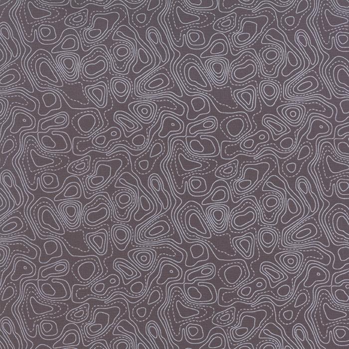 Flow Charm Pack OOP, Moda 1590PP, 5" Precut Modern Contemporary Pink Green Gray Blue Orange Geometric Charm Pack Fabric Squares, Zen Chic