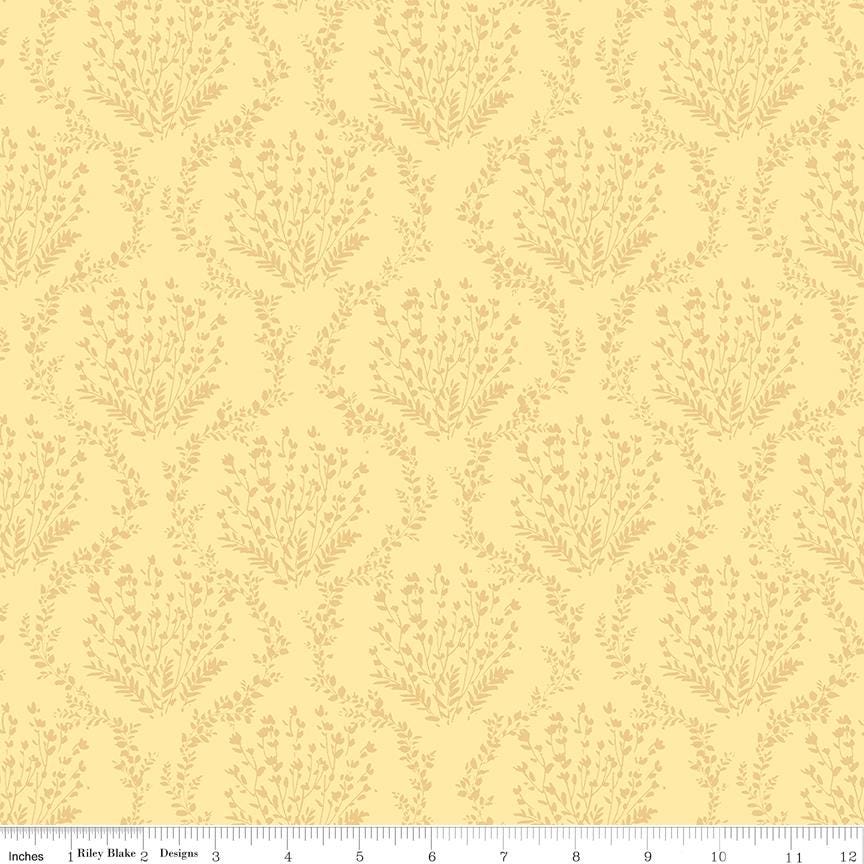 Sketchbook 5" Stacker, Riley Blake 5-17520-42, 5" Precut Pink Blue Yellow Coral Floral Fabric Squares, Lisa Audit