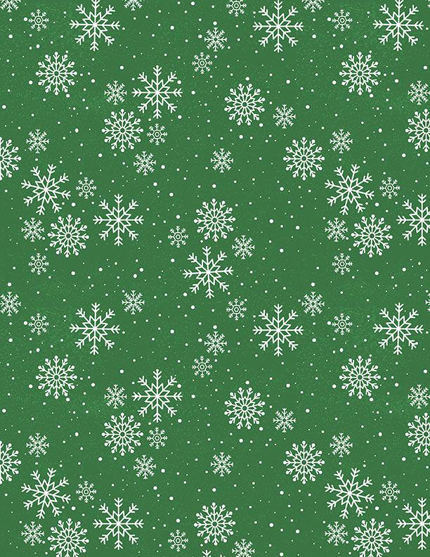 Snowy Gnomies 5 Karat Crystals, Wilmington Prints 897-508, Precut 5" Christmas Gnomes Fabric Squares Charm Pack