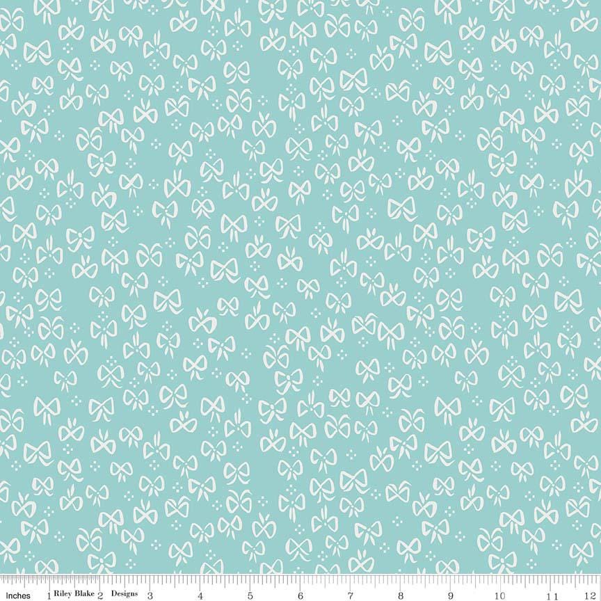 Little Red in the Woods 5" Stacker, Riley Blake 5-8080-42, 5" Precut Pink Mint Blue Little Red Riding Hood Fairy Tale Fabric
