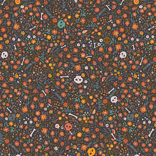 Enshadow 10" Fabric Wonders Squares, Art Gallery Fabrics 10W-ENW, AGF Studio 10" Precut Halloween Layer Cake Fabric Squares, Roccella
