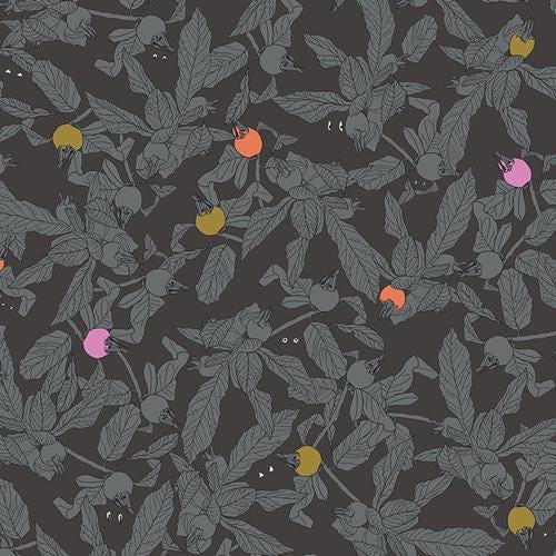 Enshadow 10" Fabric Wonders Squares, Art Gallery Fabrics 10W-ENW, AGF Studio 10" Precut Halloween Layer Cake Fabric Squares, Roccella