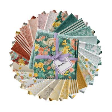 Montgomery 25 Piece Fat Quarter Bundle, Benartex FQMMCPK