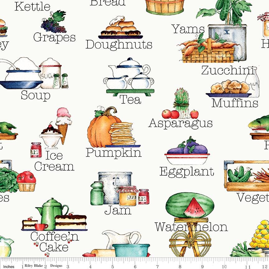 Hungry Animal Alphabet 5" Stacker OOP, Riley Blake 5-10180-42, 5" Precut Baby Nursery Whimsical Animal Fabric Squares, J Wecker Frisch