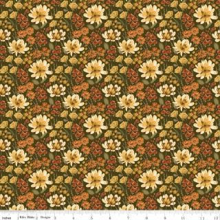 Bountiful 5" Stacker, Riley Blake 5-17860-42, 5" Precut Autumn Fall Harvest Charm Pack Fabric Squares, Thanksgiving Fabric