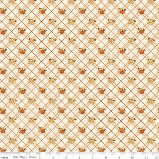 Bountiful 5" Stacker, Riley Blake 5-17860-42, 5" Precut Autumn Fall Harvest Charm Pack Fabric Squares, Thanksgiving Fabric