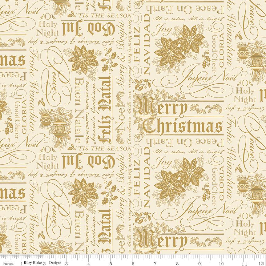 Poinsettias at Christmas 5" Stacker, Riley Blake 5-17630-42, 5" Precut Red Green Christmas Floral Fabric Charm Squares, Jennifer Bosworth