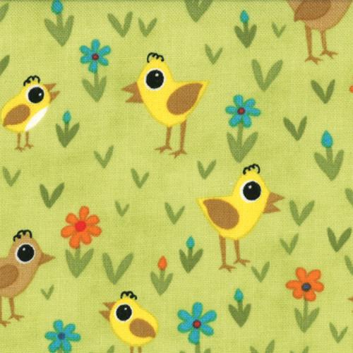 Oink A Doodle Moo 5" Charm Pack OOP, Moda 30520PP, Precut 5" Farm Animals Barnyard Juvenile Primary Colors Fabric, Jenn Ski