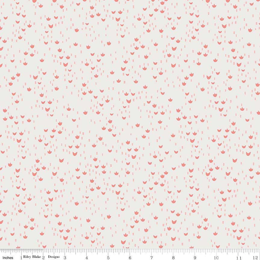 Little Red in the Woods 5" Stacker, Riley Blake 5-8080-42, 5" Precut Pink Mint Blue Little Red Riding Hood Fairy Tale Fabric