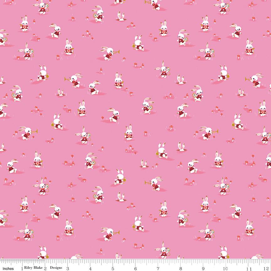 Down the Rabbit Hole 5" Stacker, Riley Blake 5-12940-42, 5" Precut Alice in Wonderland Fairy Tale Charm Pack Fabric Squares, Jill Howarth