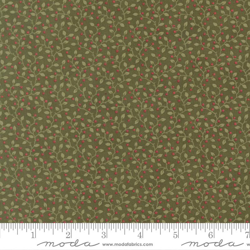 Candlelight Christmas 5" Charm Pack, Moda 44420PP, Precut 5" Paisley Floral Red Green Black Cream Christmas Xmas Fabric Squares, 3 Sisters