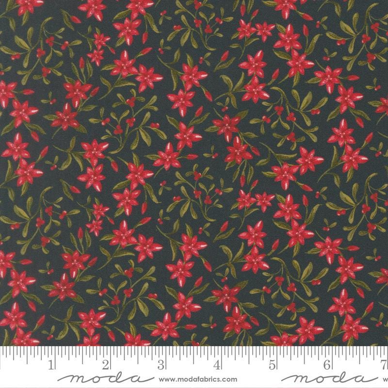 Silent Night 5" Nativity Charm Pack, Moda 40050PP, 5" Precut Traditional Christmas Xmas Fabric Squares, Watercolour Heart