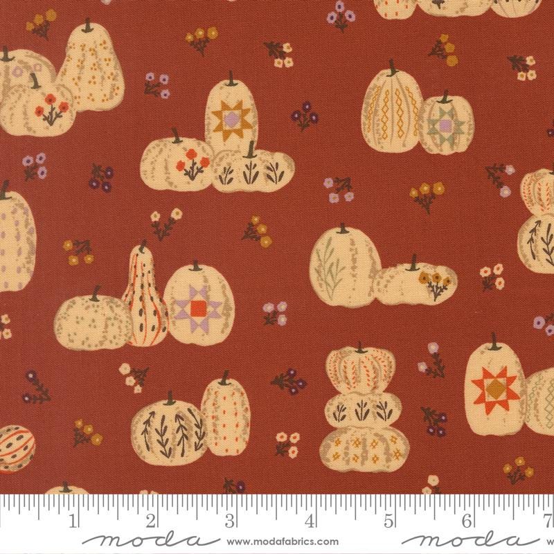 Windfall 5" Autumn Charm Pack, Moda 45650PP, 5" Precut Autumn Fall Floral Fabric Squares, Fancy That Design