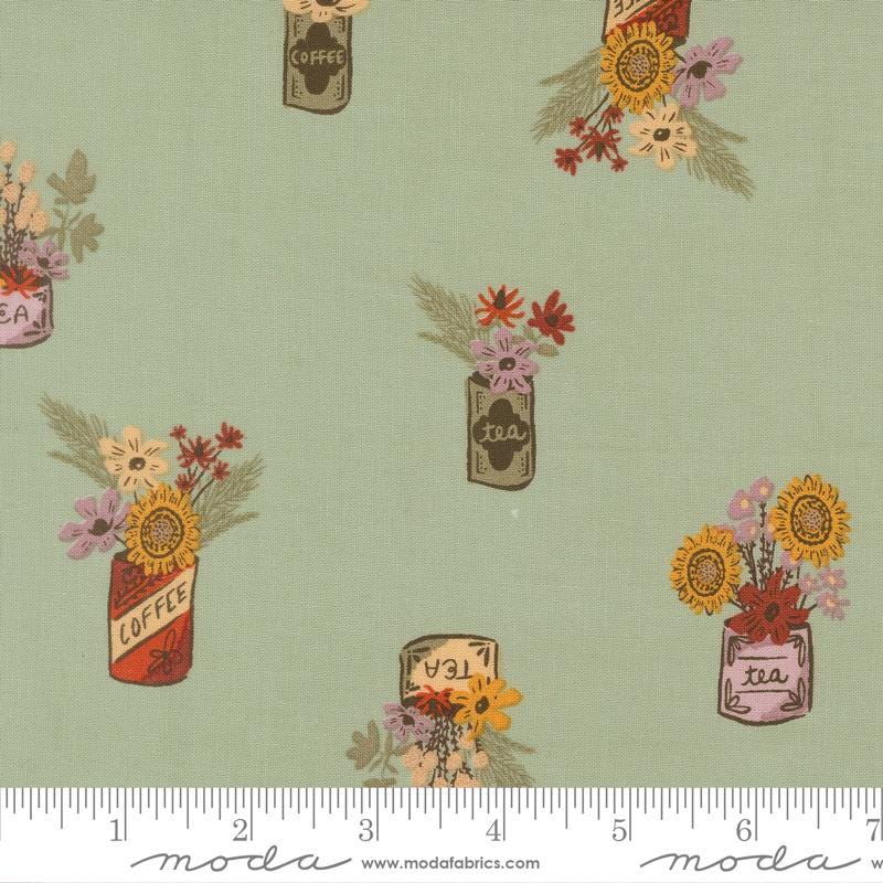 Windfall 5" Autumn Charm Pack, Moda 45650PP, 5" Precut Autumn Fall Floral Fabric Squares, Fancy That Design