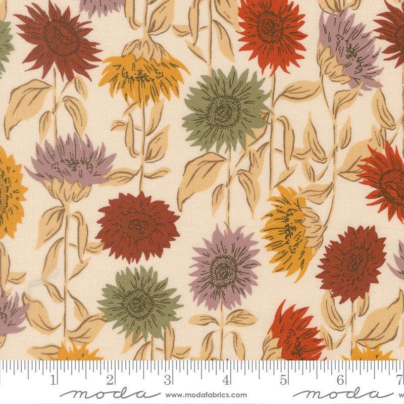 Windfall 2.5" Jelly Roll, Moda 45650JR, 2.5" Precut Autumn Fall Floral Fabric Strips, Floral Jelly Roll Fabric, Fancy That Design House