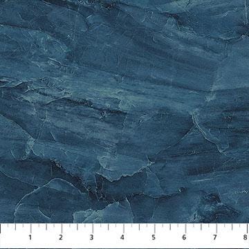 Smooth Sailing - Navy Blue Strata Stone Texture Blender Fabric, Northcott DP28916-48 Navy, Blue Tonal Texture Blender Fabric, By the Yard