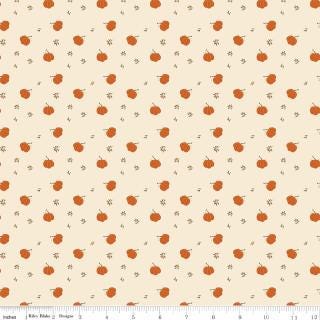 Bountiful 5" Stacker, Riley Blake 5-17860-42, 5" Precut Autumn Fall Harvest Charm Pack Fabric Squares, Thanksgiving Fabric