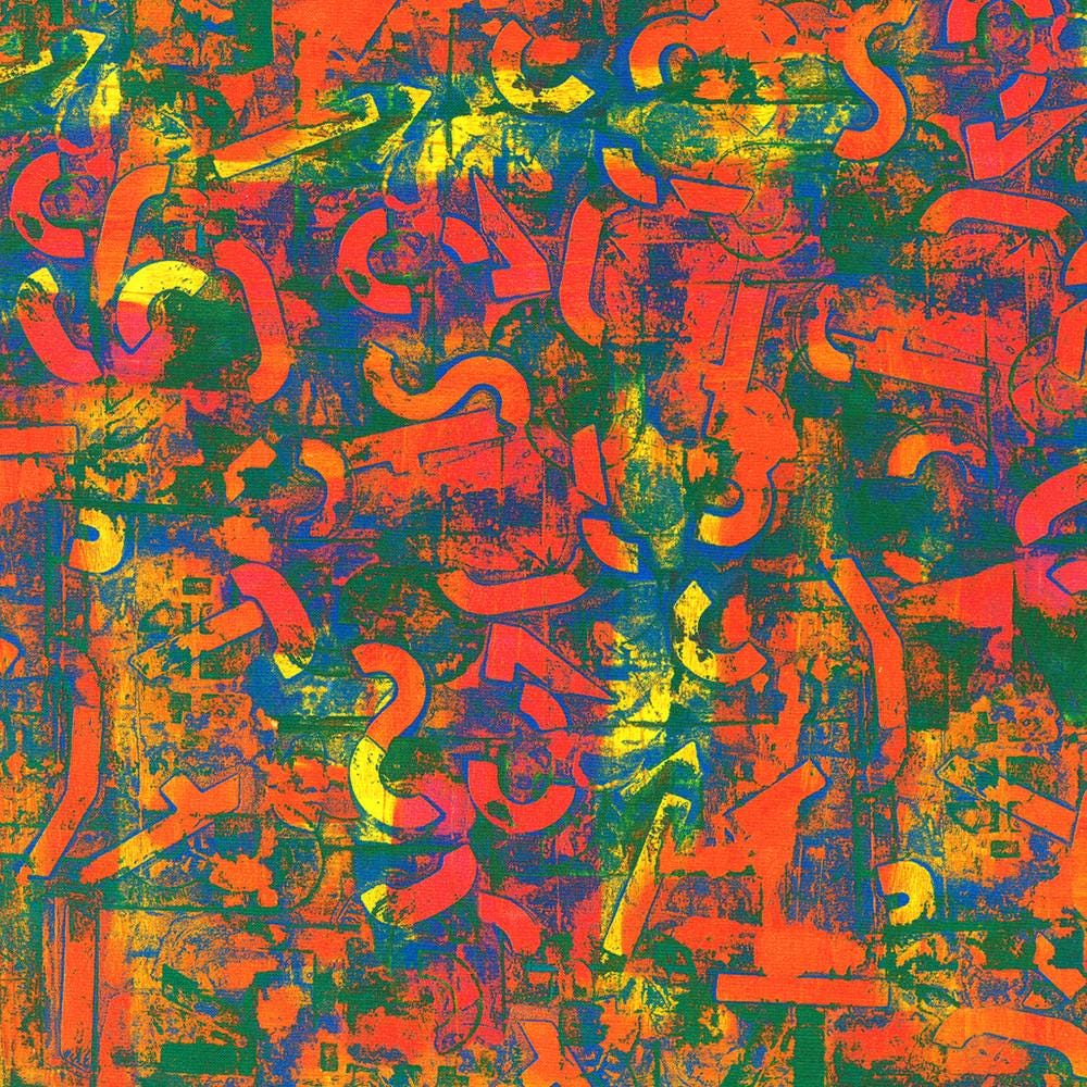 Urban Archeology 5" Charm Squares, Robert Kaufman CHS-1397-42, 5" Precut Abstract Modern Charm Pack Fabric Squares, Gender Neutral Fabric