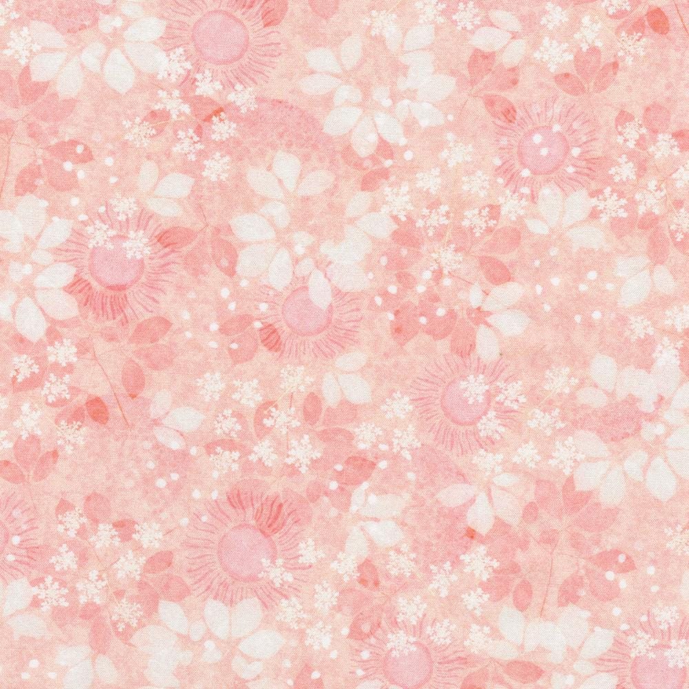 Twilight Terrace 5" Charm Squares, Robert Kaufman CHS-1396-42, 5" Precut Pink Green Black Floral Fabric Squares