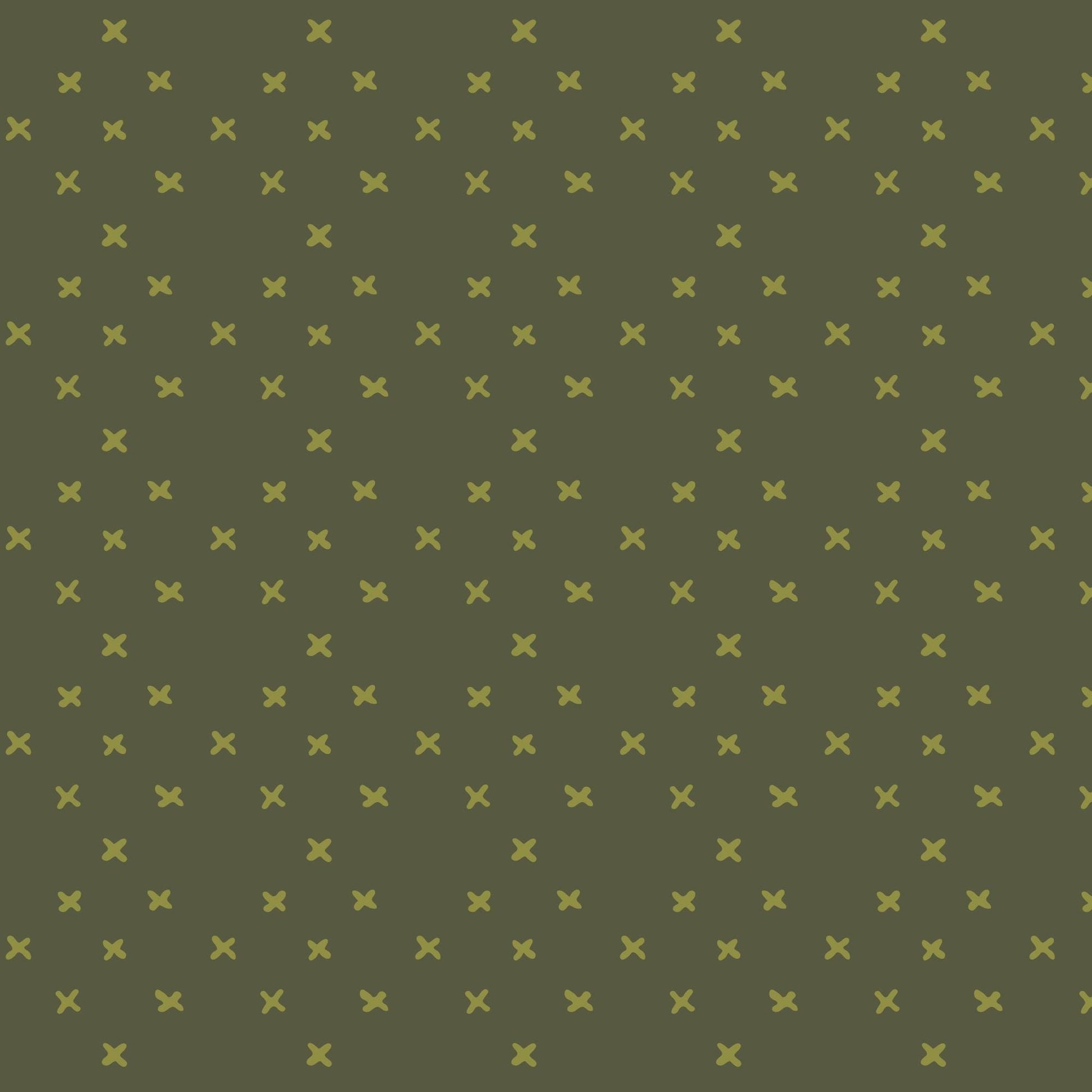 Crimson and Evergreen 5" Fabric Squares, Cloud9 Fabrics 600477, 5" Precut Red Orange Green White Black Floral Quilt Fabric Squares