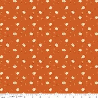 Bountiful 27 Piece Fat Quarter Bundle, Riley Blake FQ-17860-27, 18 x 22 Fabric Cut, Autumn Fall Harvest Floral Fabric, Sandy Gervais