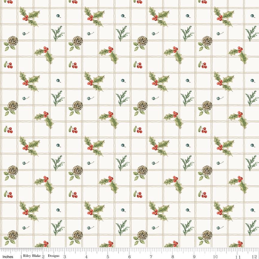 Holiday Spirit 2.5" Rolie Polie, Riley Blake RP-17460-40, 2.5" Precut Red Green Christmas Fabric Strips, Lisa Audit