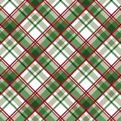 Heartland Holiday 14 Piece Fat Quarter Bundle, Benartex FQHLHPK, Traditional Christmas Xmas Fabric Bundle, Nicole DeCamp