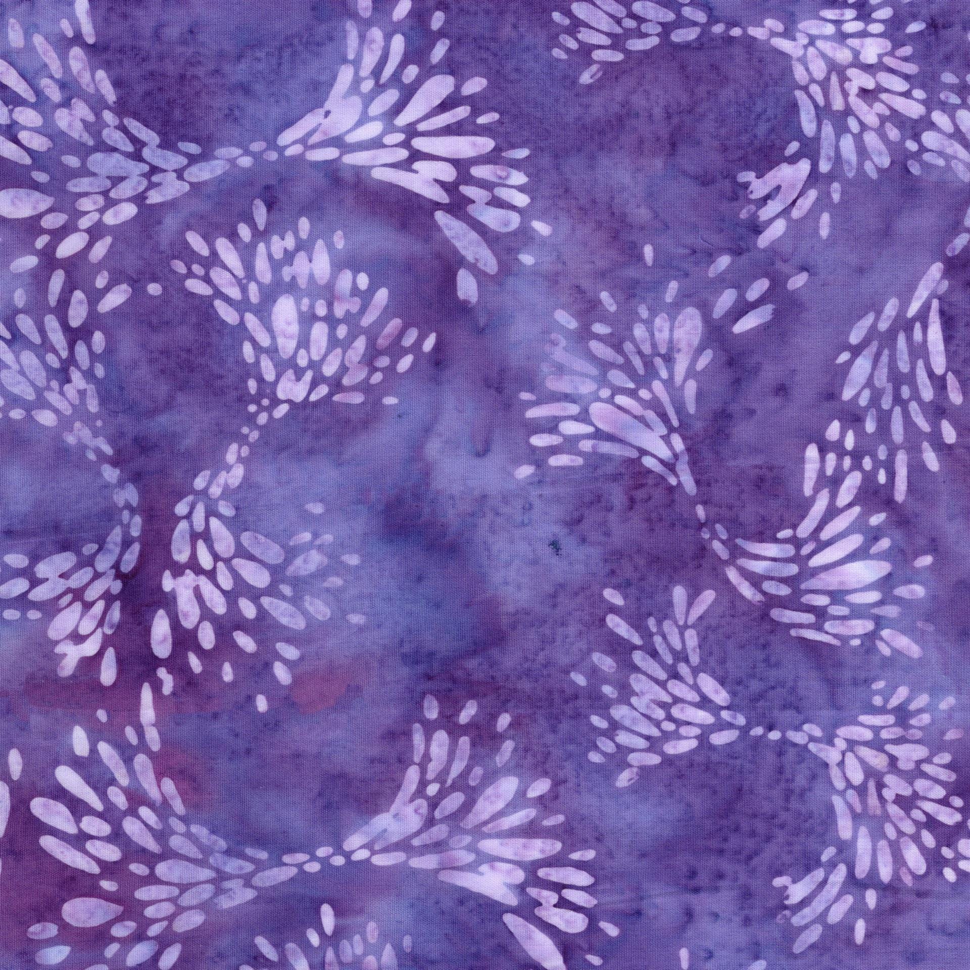 Wine Country 2.5" Strip Pack, Island Batik, 2.5" Precut Purple Green Batik Jelly Roll Fabric Strips