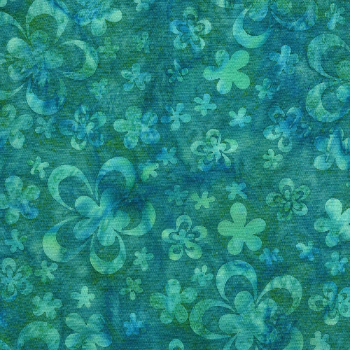 Groovy 10" Stack, Island Batik, Precut 10" Blue Yellow Red Orange Teal Batik Layer Cake Fabric Squares