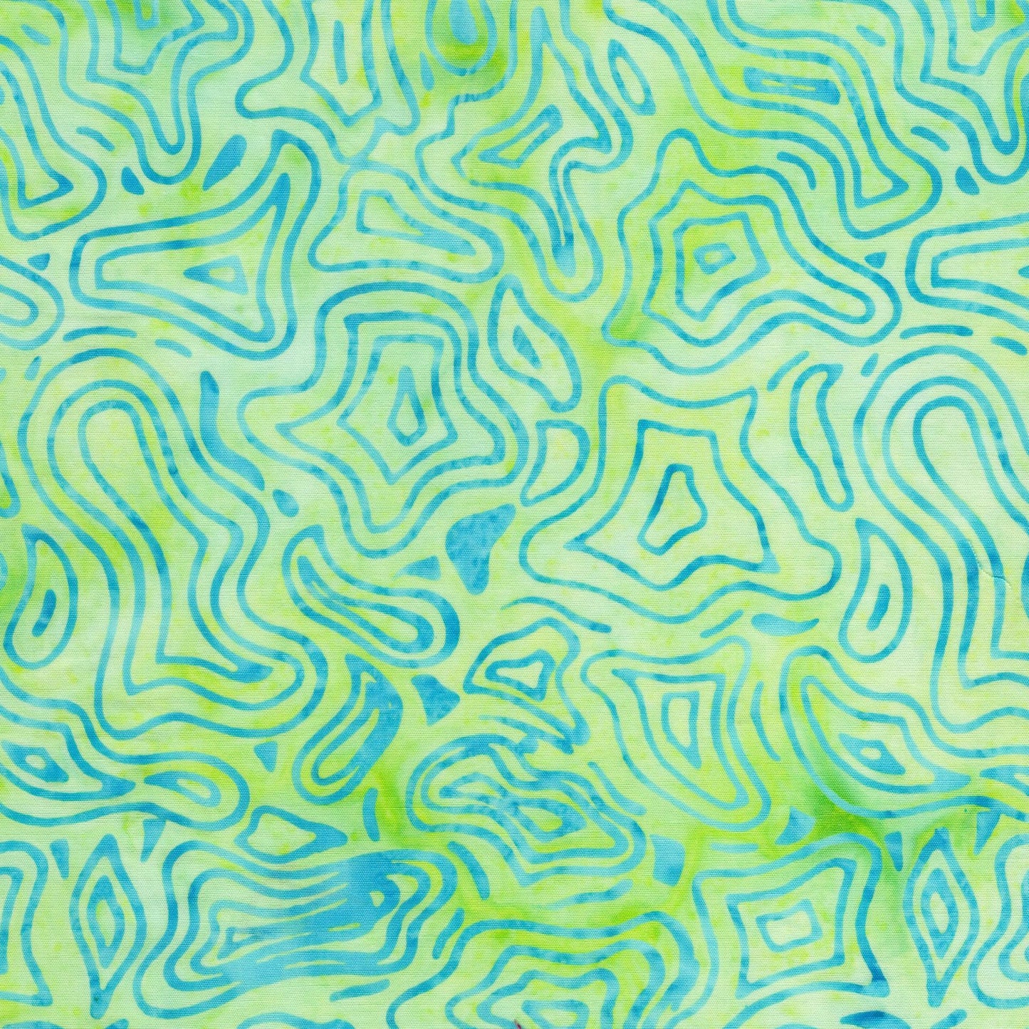 Prism Play 10" Stack, Island Batik, Precut 10" Purple Pink Teal Green Geometric Batik Layer Cake Fabric Squares