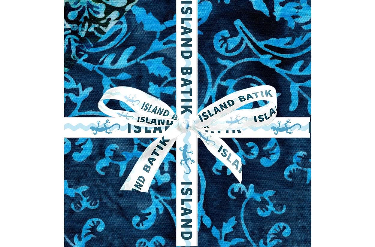 South Hampton 5" Stamp, Island Batik, 5" Precut Blue Green Pink Purple Floral Batik Fabric Charm Pack Quilt Squares