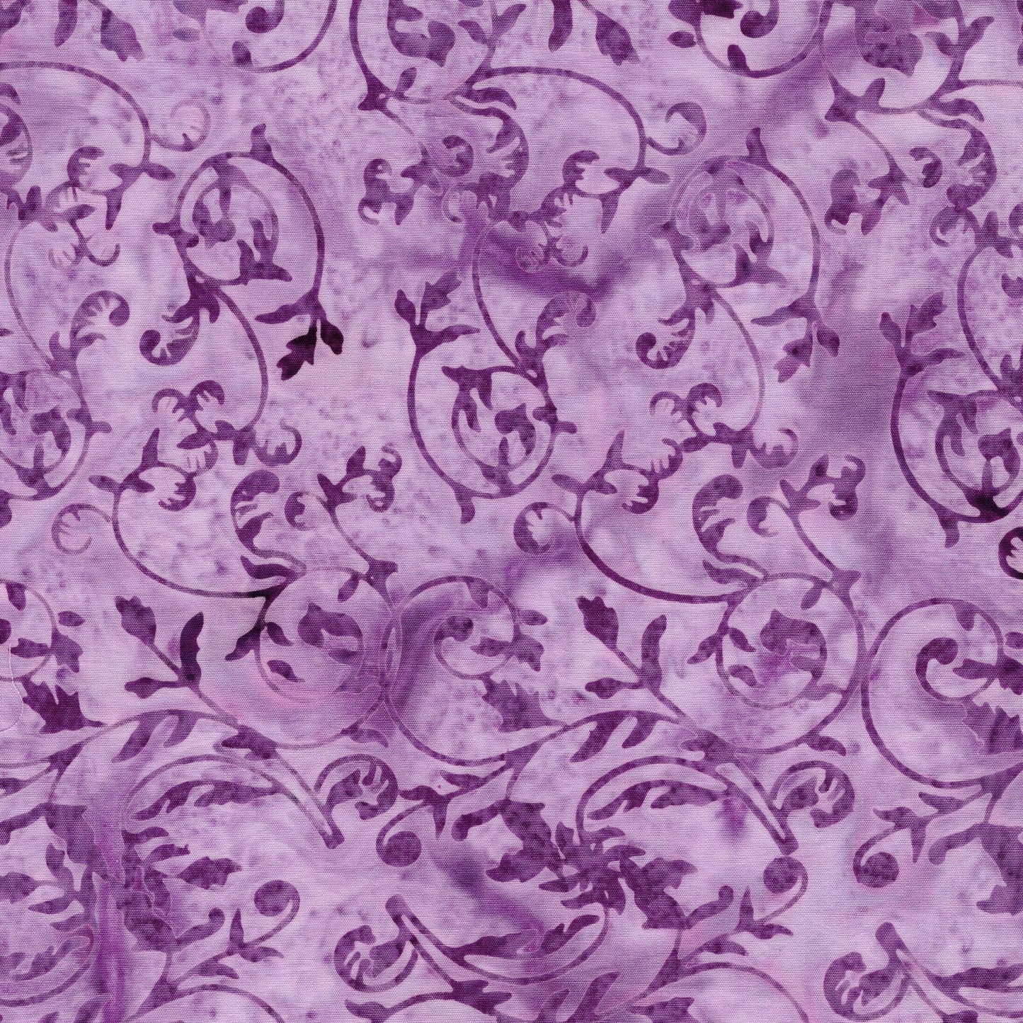 South Hampton 5" Stamp, Island Batik, 5" Precut Blue Green Pink Purple Floral Batik Fabric Charm Pack Quilt Squares