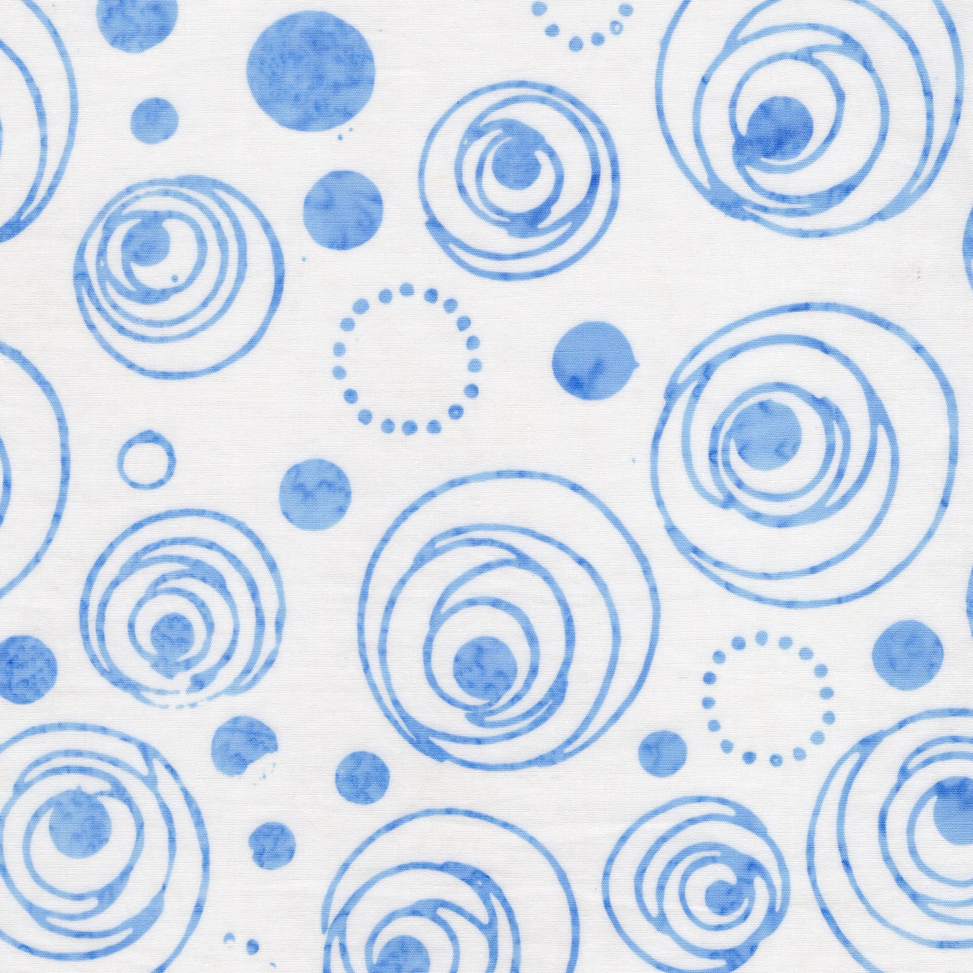 Pixelwave 5" Stamp, Island Batik, 5" Precut Blue White Geometric Batik Fabric Charm Pack Quilt Squares