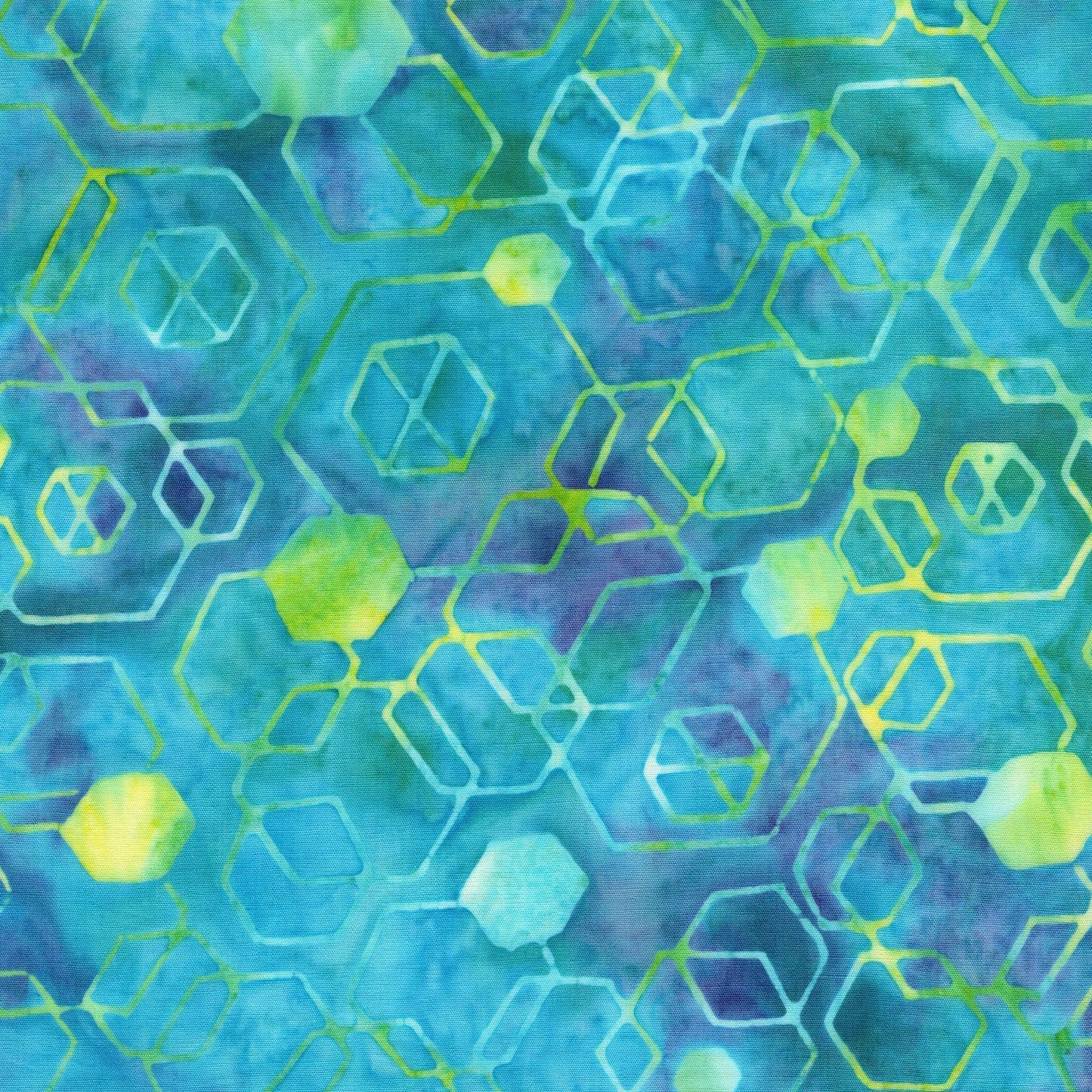 Prism Play 5" Stamp, Island Batik, 5" Precut Pink Purple Green Blue Geometric Batik Fabric Charm Pack Quilt Squares