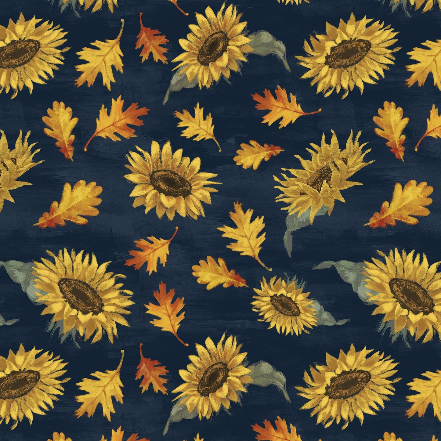 Harvest Delight 5" Squares, White Owl Fabrics HARVESTDELIGHT-05, 5" Precut Autumn Fall Pumpkins Leaves Quilt Fabric Squares