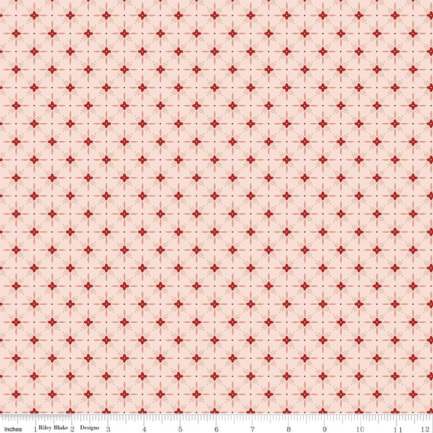 Christmas Greetings 5" Stacker, Riley Blake 5-17660-42, 5" Precut Christmas Xmas Fabric Squares, Christmas Charm Pack, Sandy Gervais