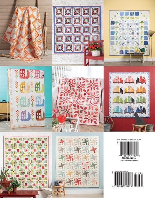 Scrap Quilting with Wendy Sheppard Pattern Book, Annie's Quilting 1415431, Scrap Friendly Quilt Pattern Book, 10 Quilt Projects