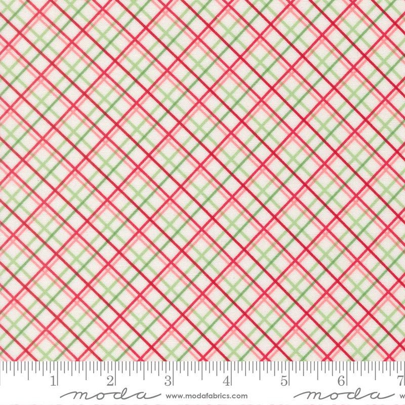 Merrily on High 5" Charm Pack, Moda 43210PP, 5" Precut Red Green Pink Christmas Xmas Charm Pack Fabric Squares, Sweetfire Road