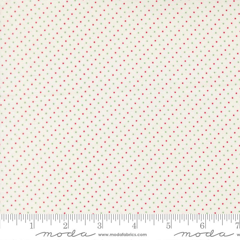 Merrily on High 5" Charm Pack, Moda 43210PP, 5" Precut Red Green Pink Christmas Xmas Charm Pack Fabric Squares, Sweetfire Road