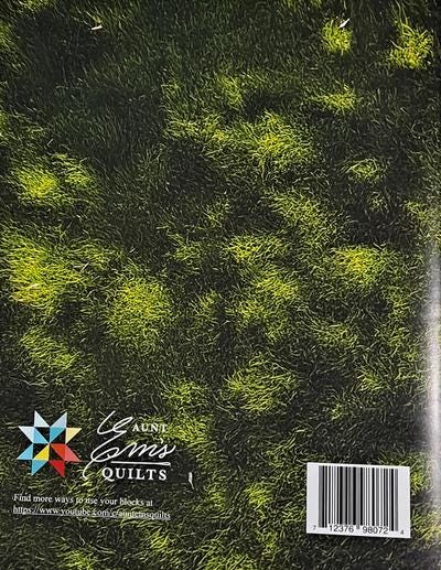 Summer Nights Sampler Quilt Pattern, Aunt Em's Quilts AEQBK02, Skill Building Sampler Quilt Pattern Book