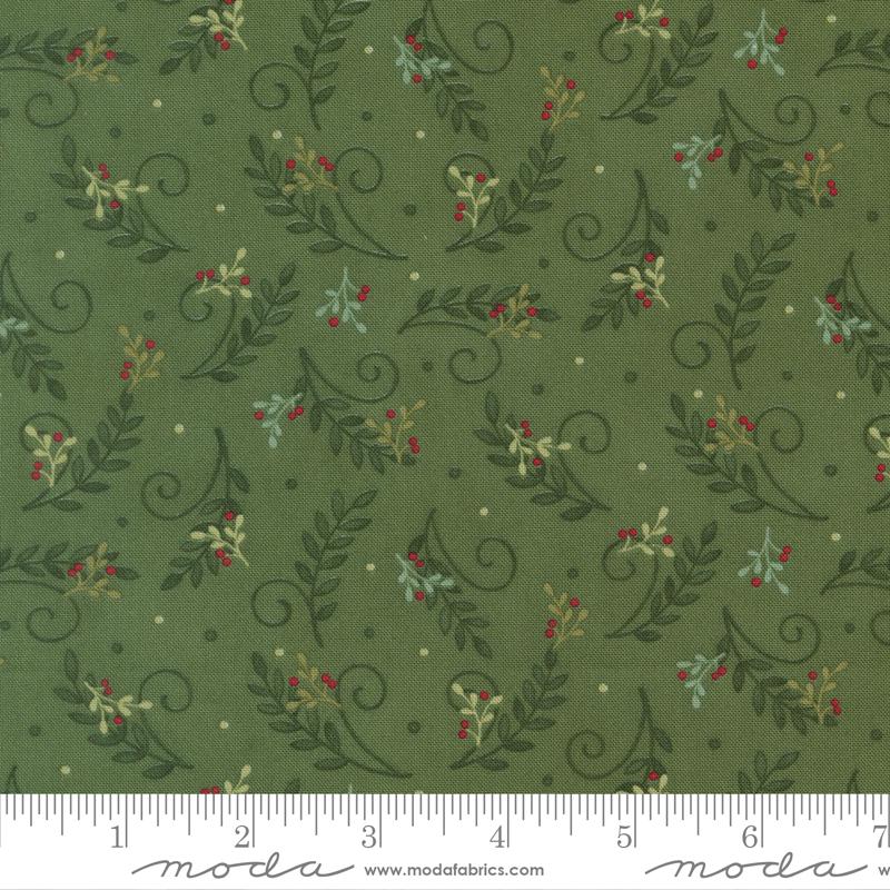 When Snow Falls 5" Charm Pack, Moda 56170PP, 5" Precut Whimsical Cardinals Chickadees Christmas Fabric Squares, Deb Strain