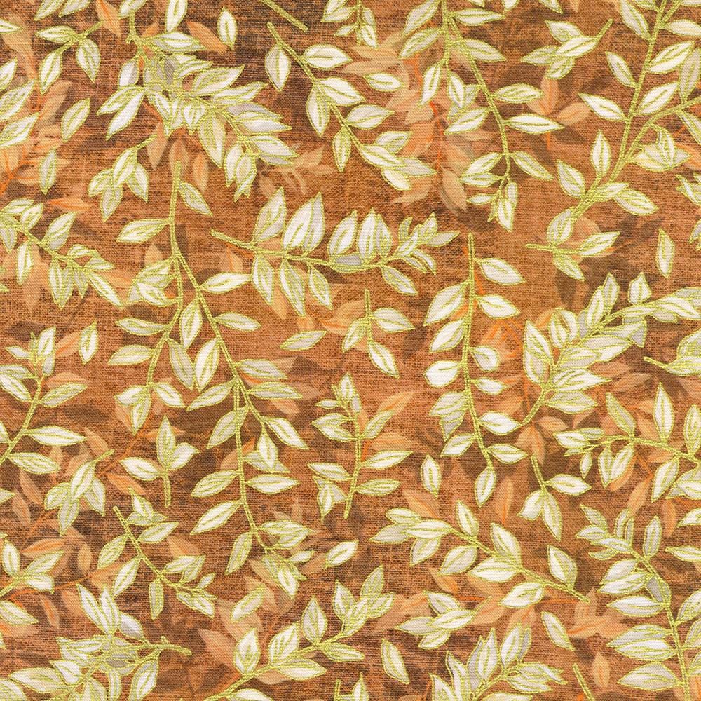 Hello Fall 5" Squares, Robert Kaufman CHS-1392-42, 5" Precut Autumn Fall Floral Fabric Squares, Autumn Floral Charm Pack Fabric