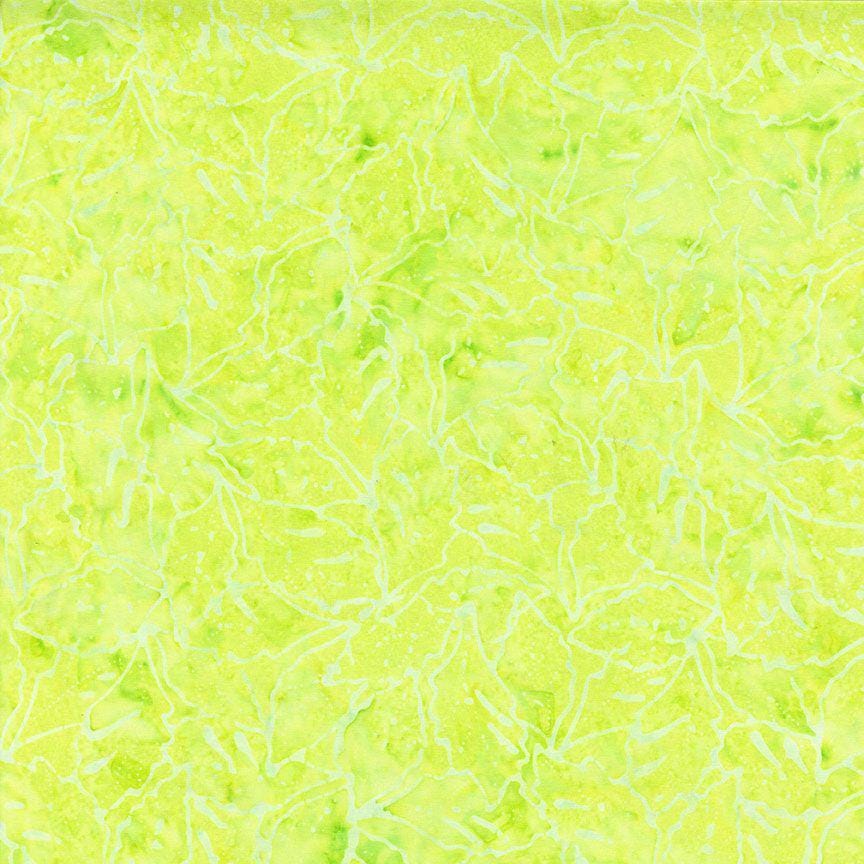 Tonga Lilypad Batik 5" Squares, Timeless Treasures Treat-Mini42 Lilypad, 5" Precut Purple Yellow Green Batik Charm Pack Squares