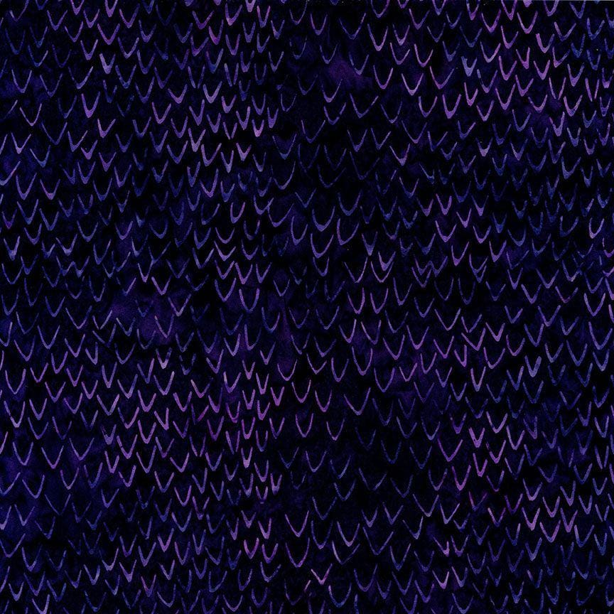 Tonga Lilypad Batik 5" Squares, Timeless Treasures Treat-Mini42 Lilypad, 5" Precut Purple Yellow Green Batik Charm Pack Squares