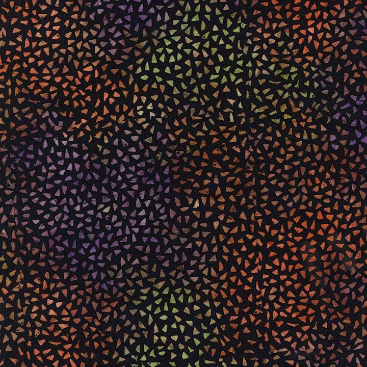 Tonga Raven Batik 5" Squares, Timeless Treasures Treat-Mini42 Raven , 5" Precut Halloween Purple Green Black Orange Batik Charm Pack Squares