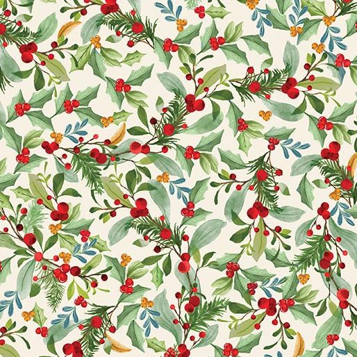 Heartland Holiday 10" Squares, Benartex HLH10PK, 10" Precut Christmas Xmas Layer Cake Fabric Squares, Nicole DeCamp