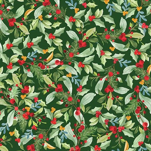 Heartland Holiday 10" Squares, Benartex HLH10PK, 10" Precut Christmas Xmas Layer Cake Fabric Squares, Nicole DeCamp